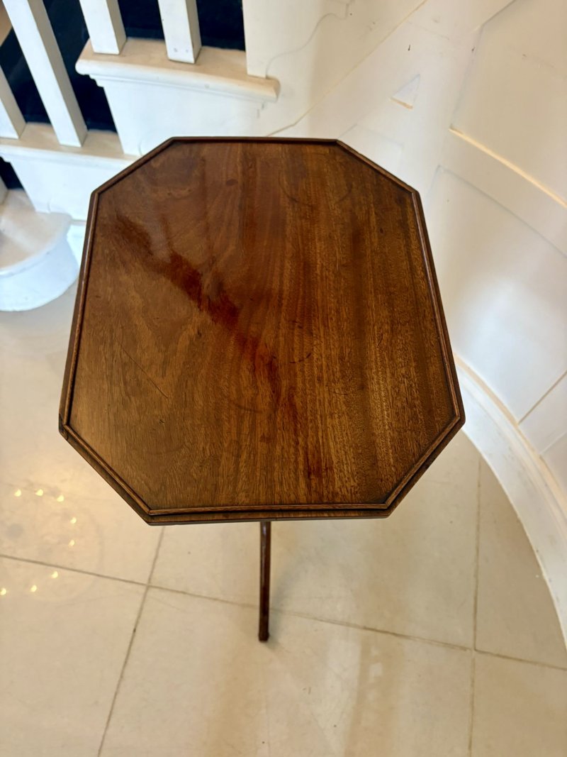 Antique Regency Mahogany Adjustable Reading or Music Table